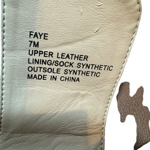 Kate Spade New York Faye Scallop Leather Sandals Black Size 7M